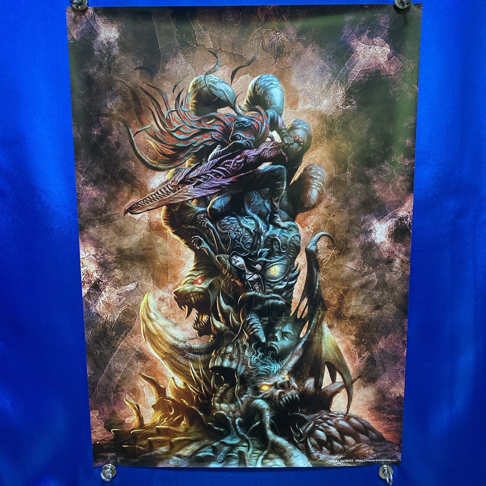 SOUL SACRIFICE Game Poster B2  Sony Computer Entertainment #216