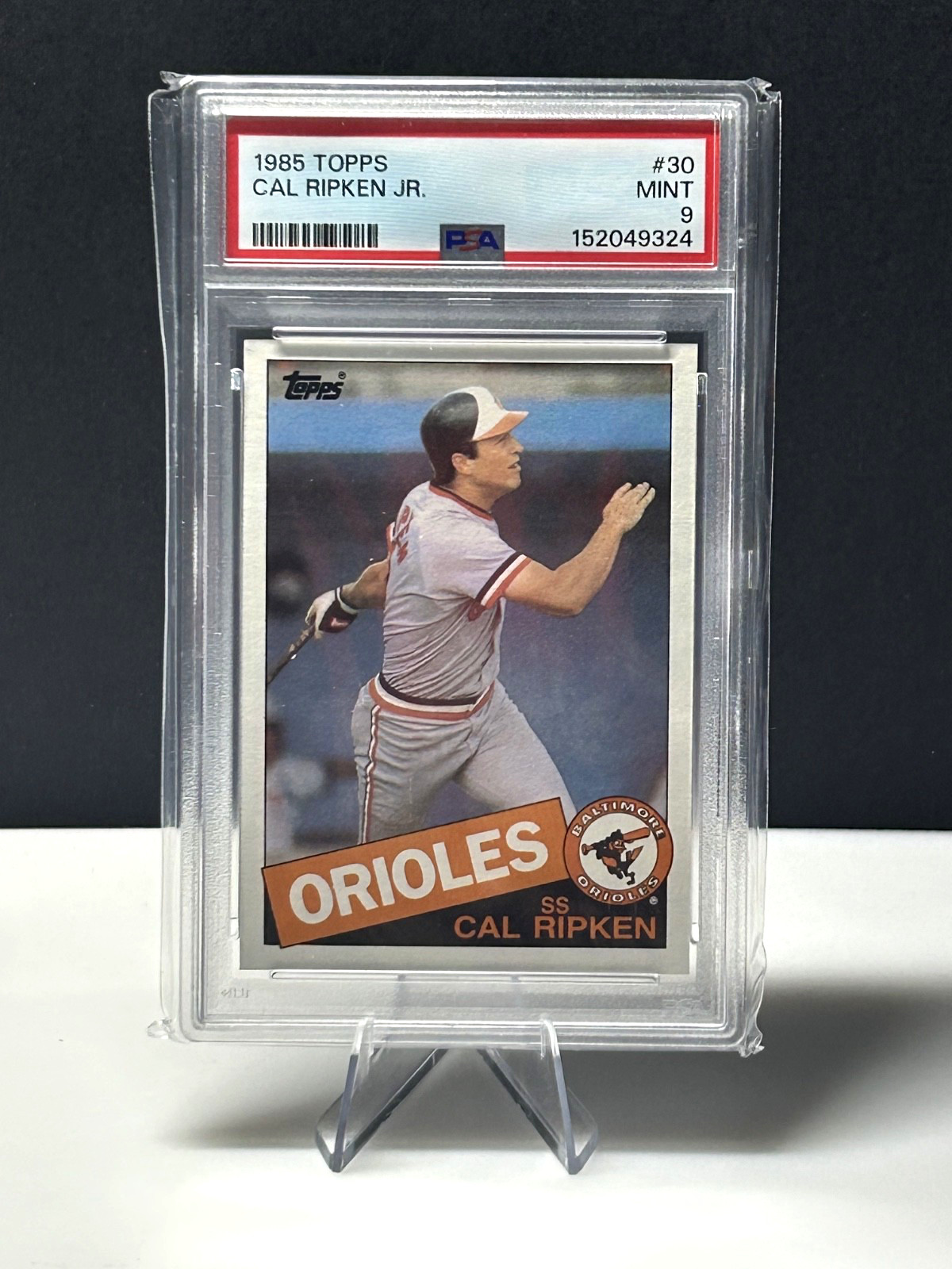 1985 TOPPS TIFFANY #30 CAL RIPKEN JR. PSA 9