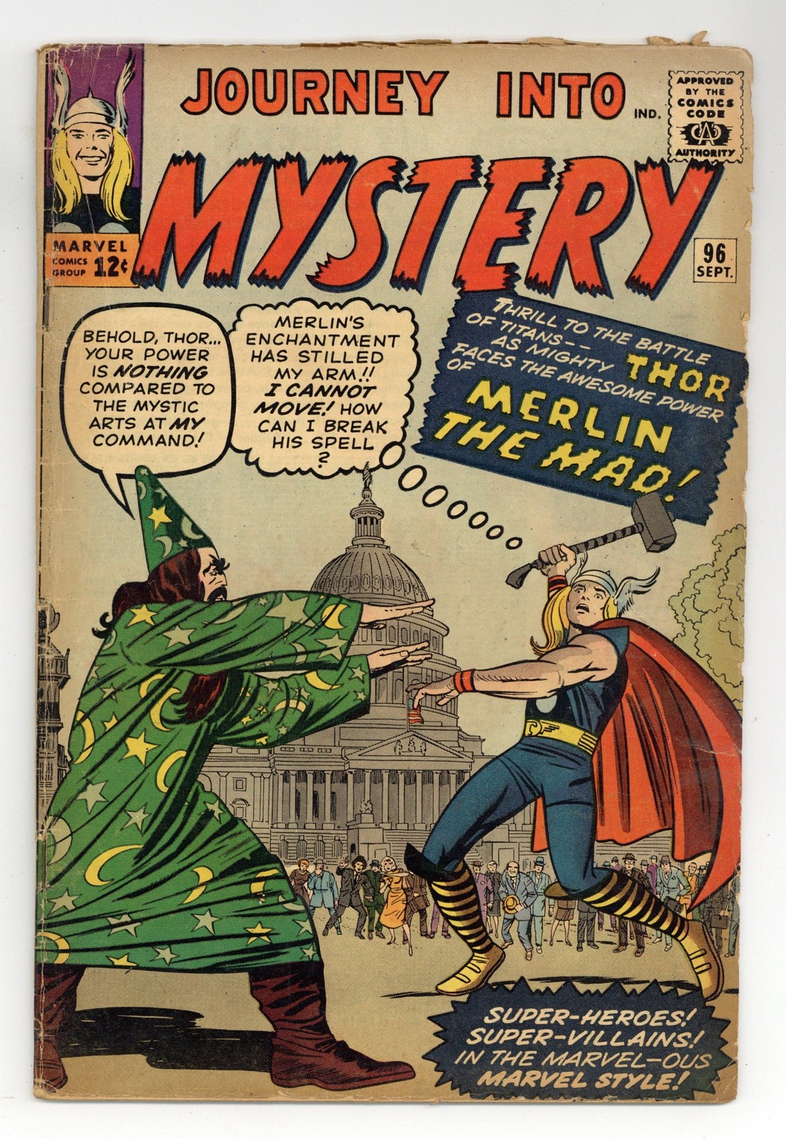 Thor Journey Into Mystery #96 GD/VG 3.0 1963