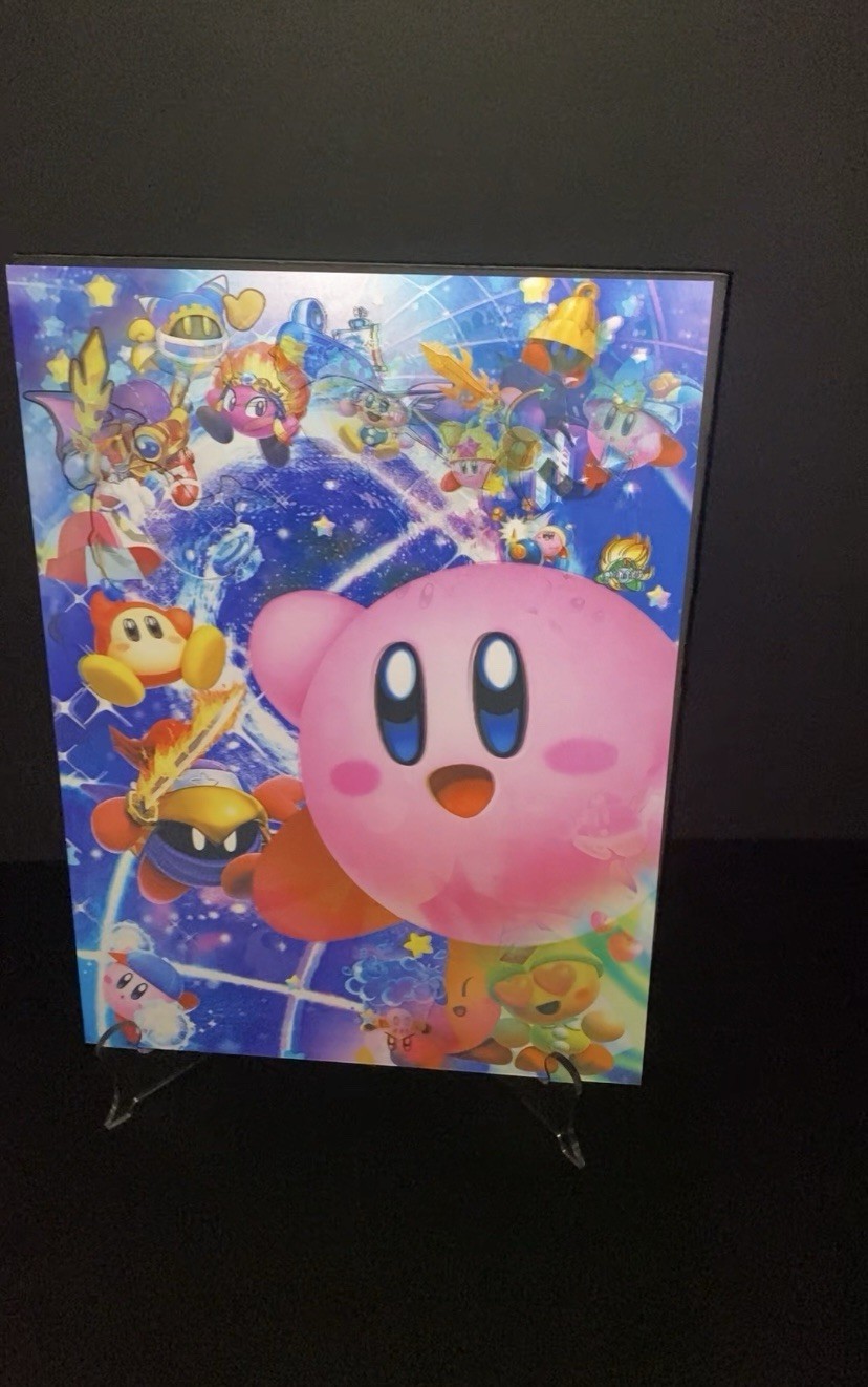 Video Game Image Changing 3D Holographic Lenticular Poster