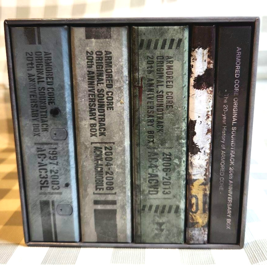 ARMORED CORE Original Soundtrack 20th Anniversary Box Complete CD Set Japan