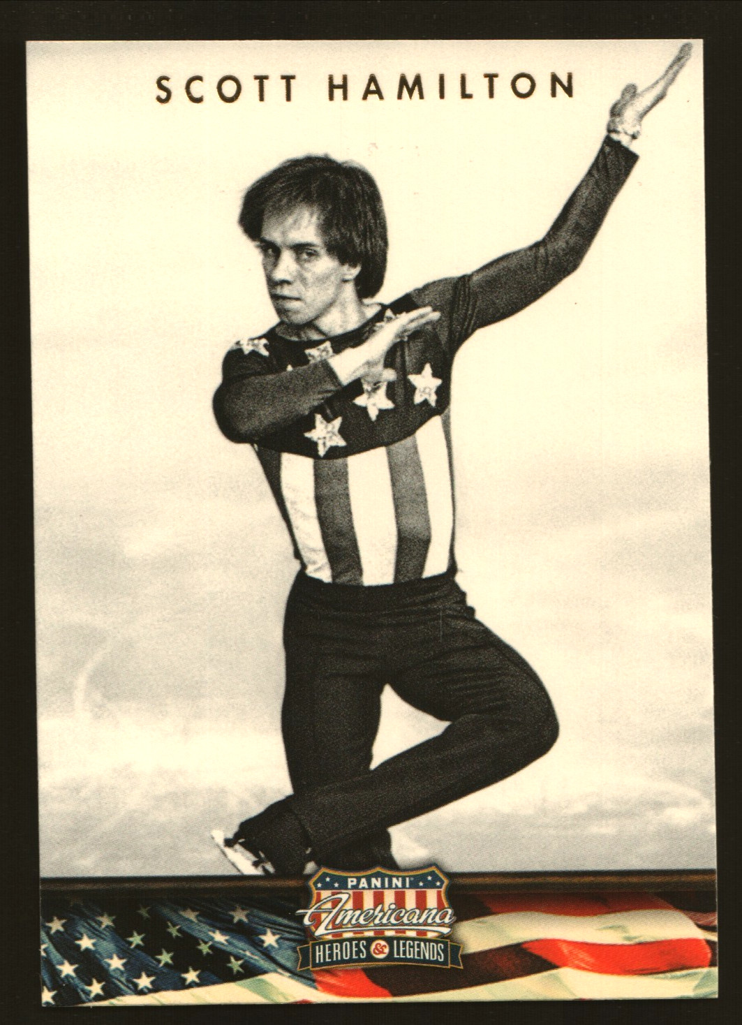 2012 Panini Americana Heroes & Legends #112 Scott Hamilton