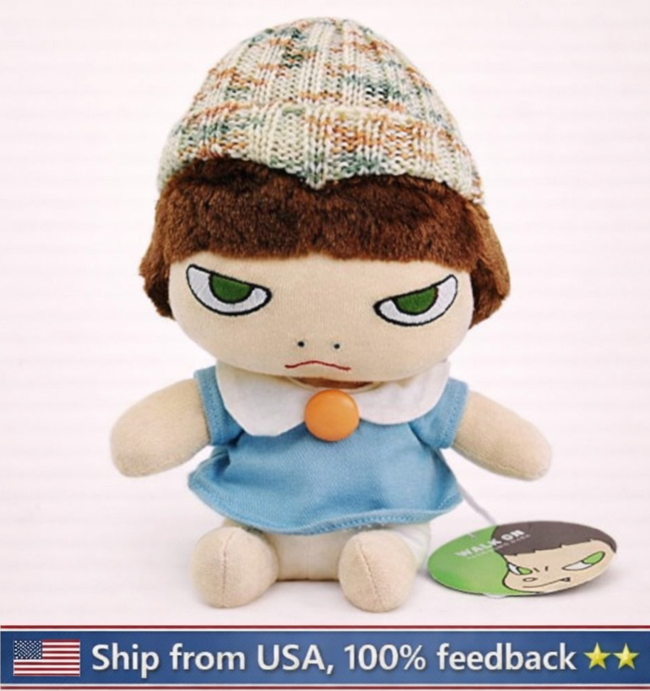 NEW & GENUINE Yoshitomo Nara X Walk-On Onnanoko Girl Plush