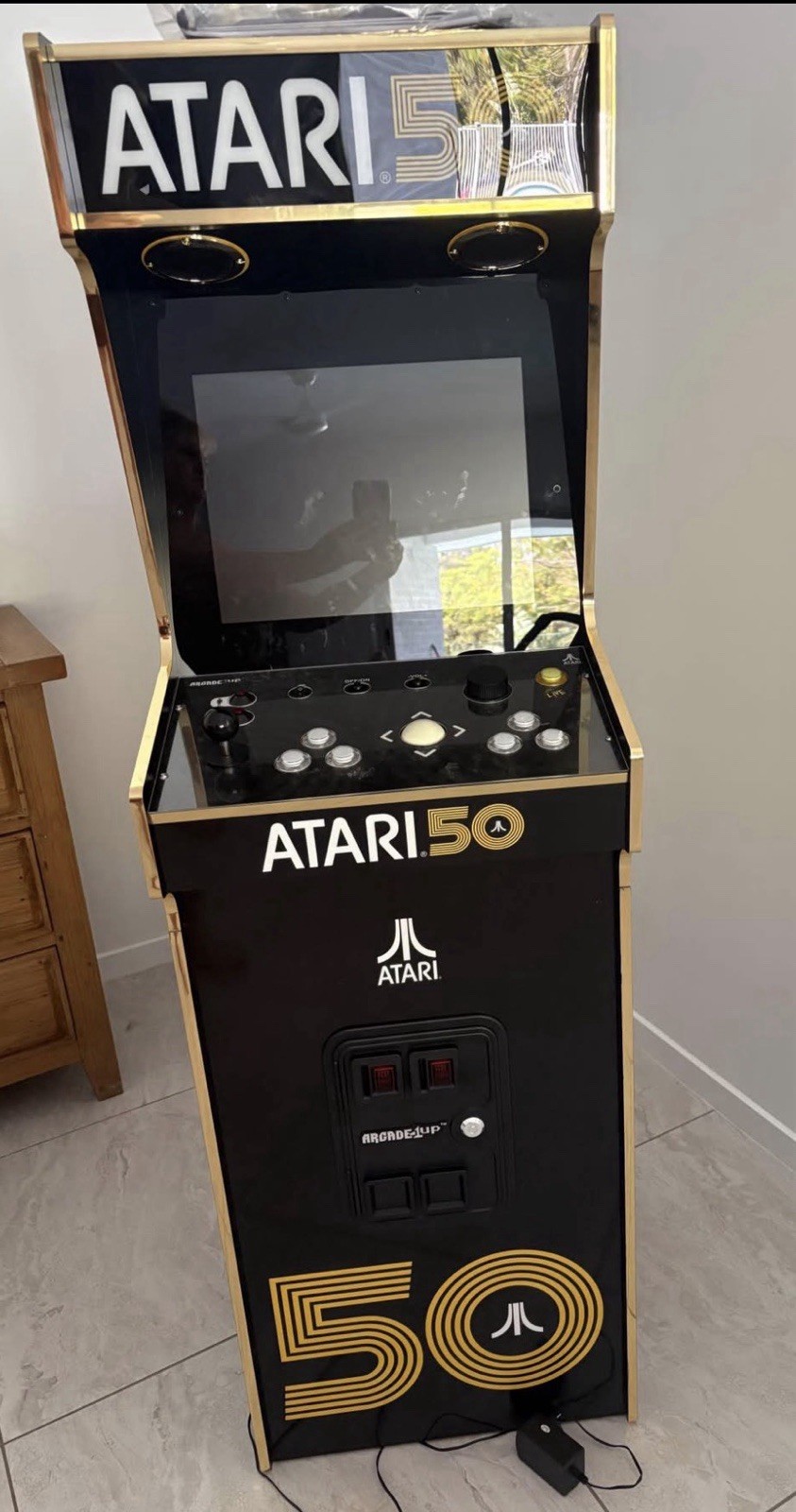 Arcade 1UP Atari 50th Anniversary Cabinet Working Great VERY RARE 🔥