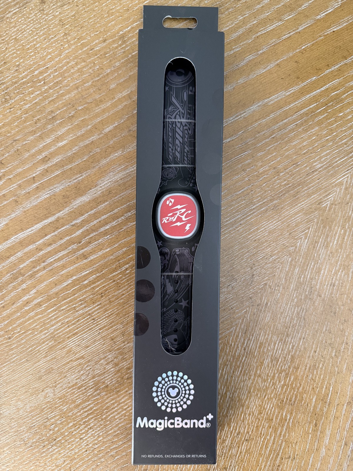 Disney Rock 'N' Roller Coaster Aerosmith MagicBand+ NEW UNLINKED Retired
