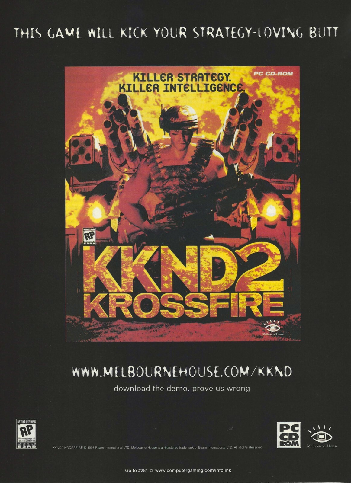 KKND2: Krossfire Print Ad/Poster Art PC Big Box