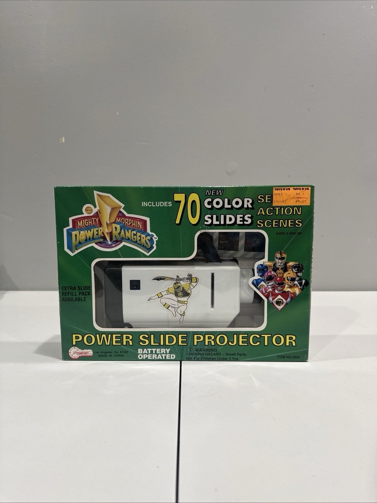 Mighty Morphin Power Rangers Power Slide Projector Series 2 Battery