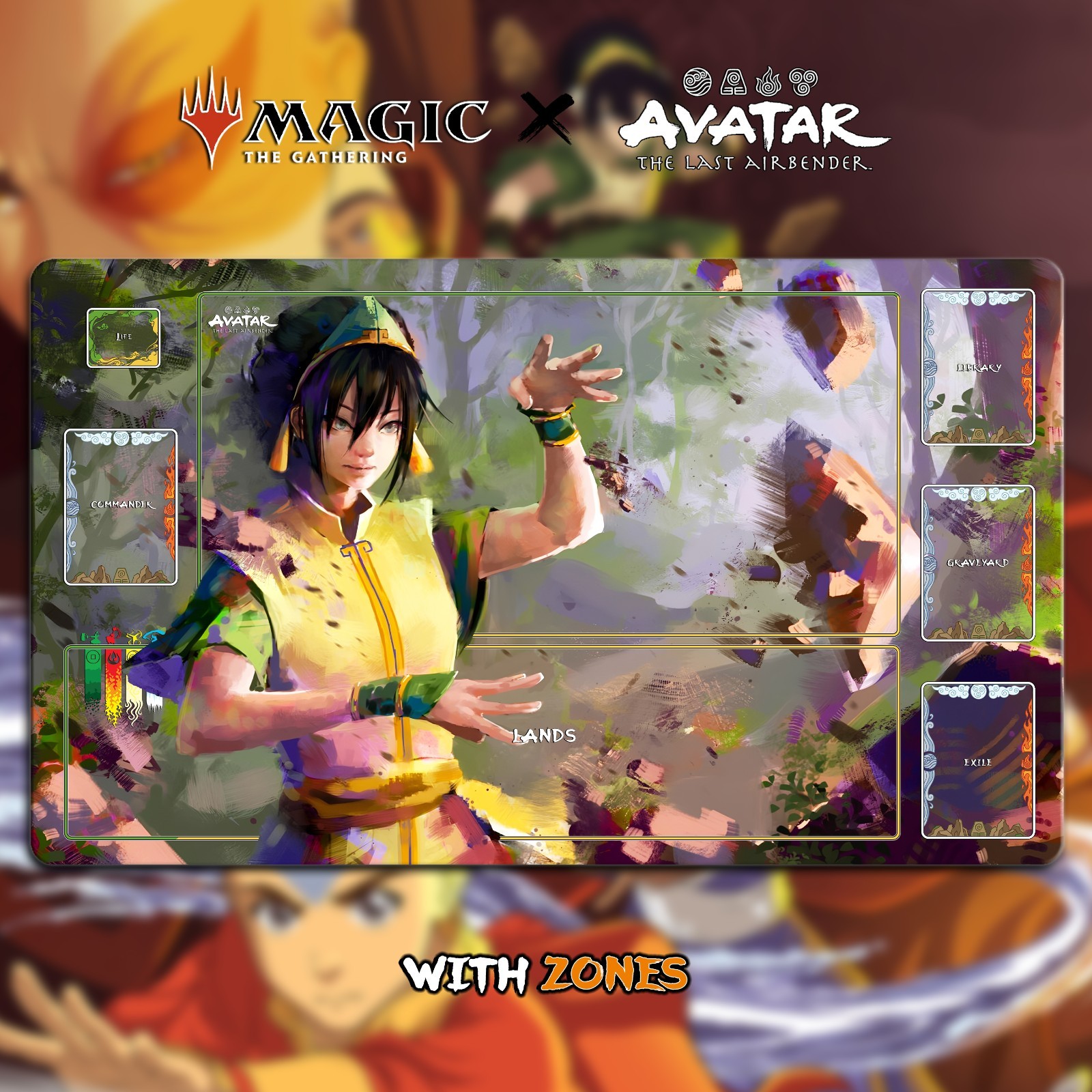 MTG X AVATAR Playmat TCG | 24x14\