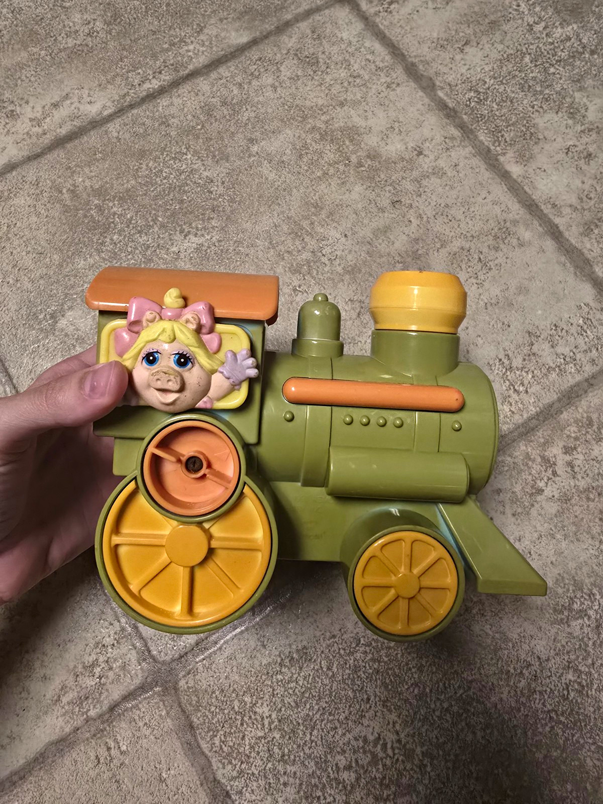 Muppet Babies Musical Lightshow Express by Remco Baby. Vintage 1990.