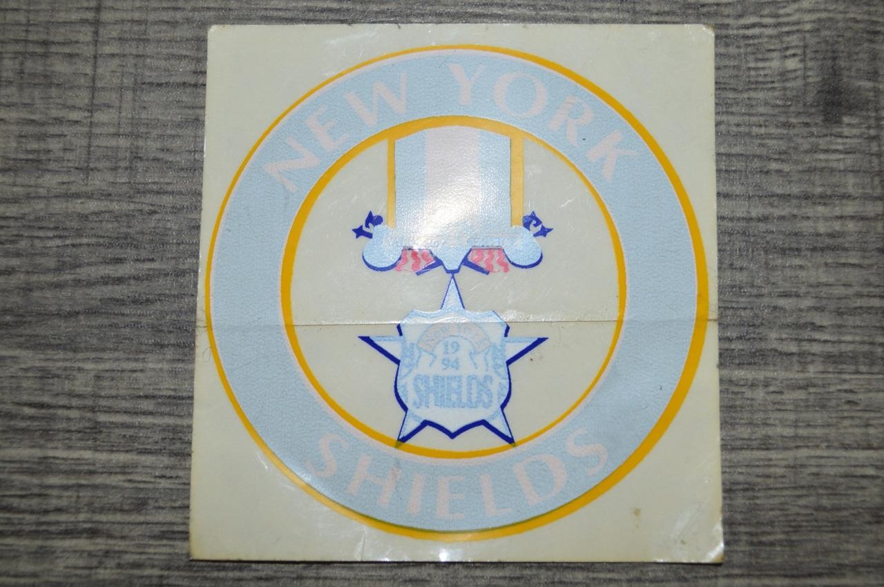 Vintage State of NY ( 1994 New York Shields ) NYPD Police Organization Decal 