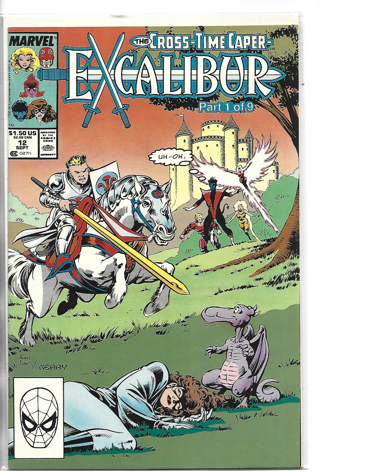 EXCALIBUR # 12 * MARVEL COMICS * NEAR MINT * 1989