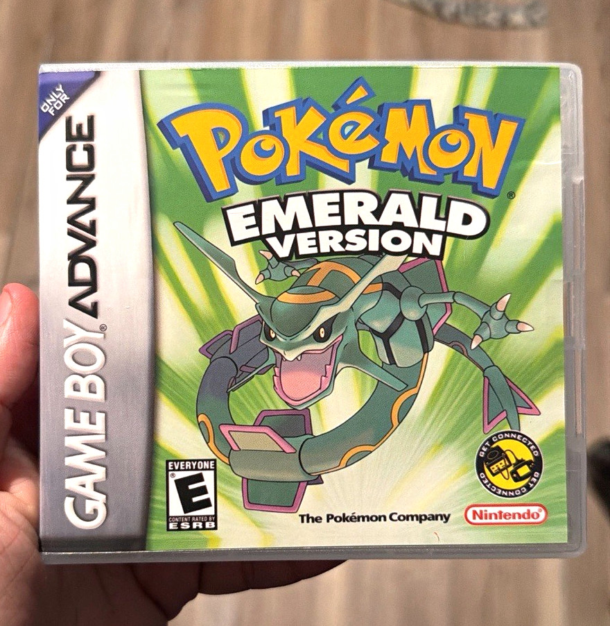Nintendo Pokémon Emerald Version Rayquaza Game Boy Advance