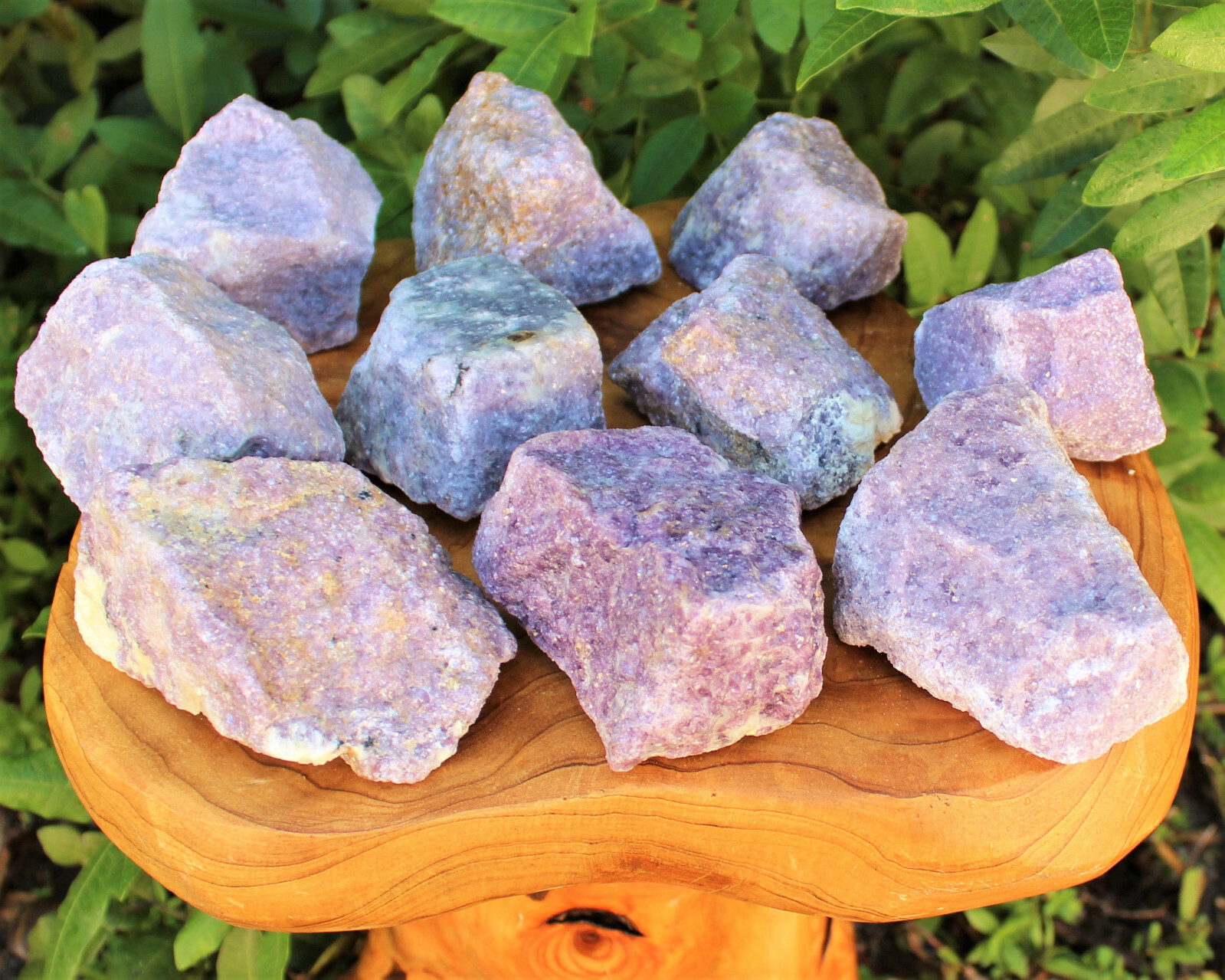 JUMBO Lepidolite Rough Natural Stones, Raw Crystals - Choose Size ('A' Grade)
