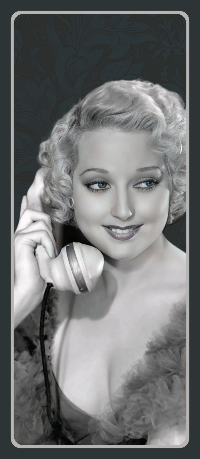 THELMA TODD - Early Hollywood Star - Photo Bookmark - 2.5 x 6 in