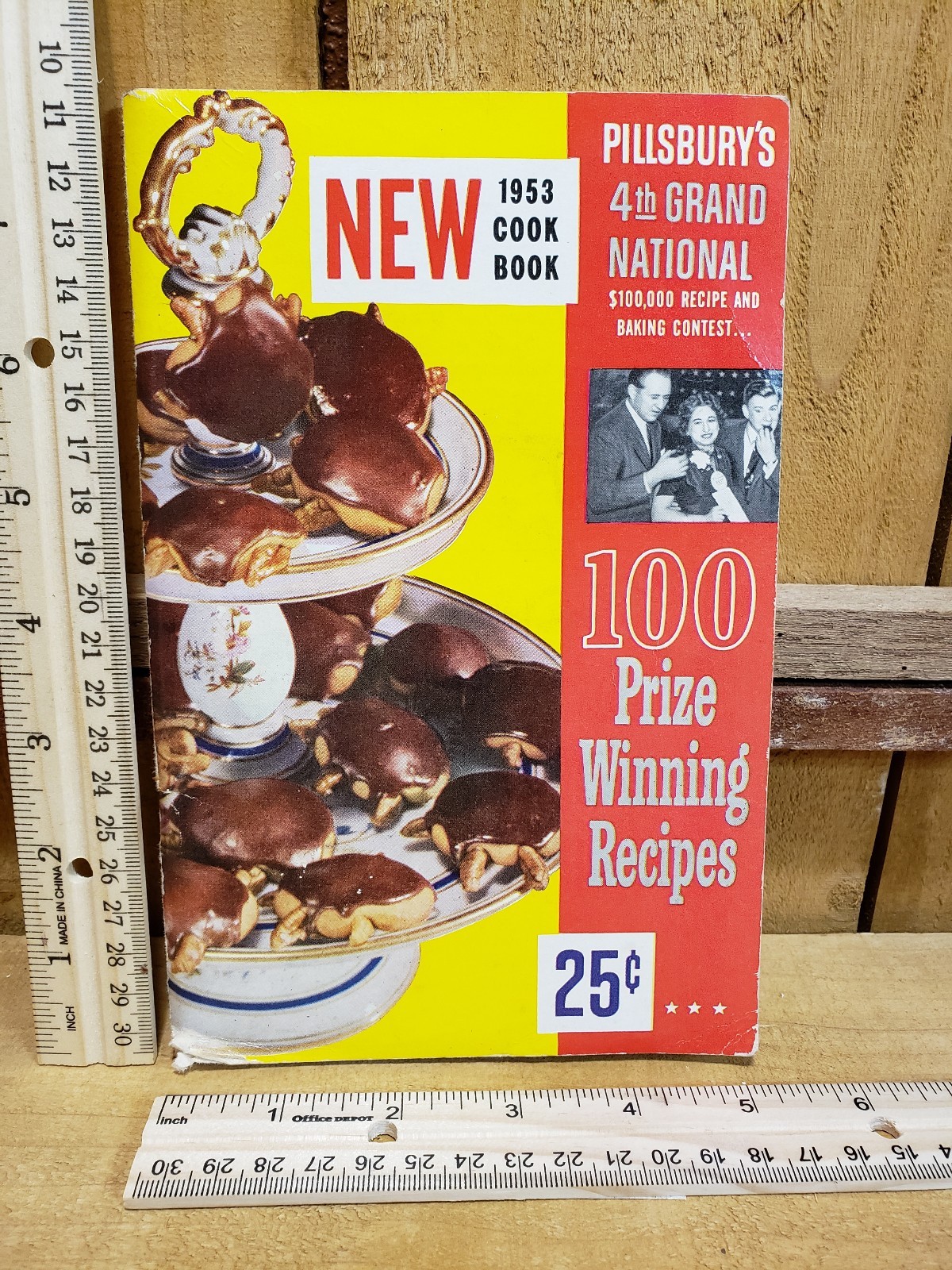 Vintage 1953 Pillsbury\'s 4th Grand National 100 Prize Winning Recipes CookBook