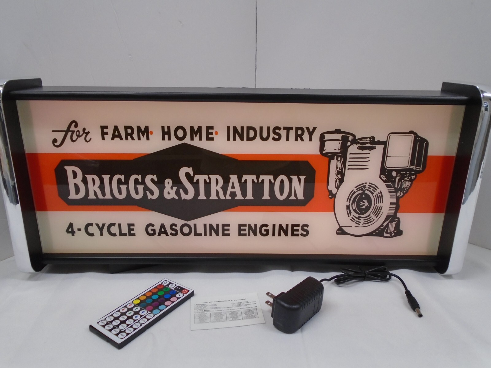 Briggs & Stratton LED Display lighted sign lightbox Wall hanging Light
