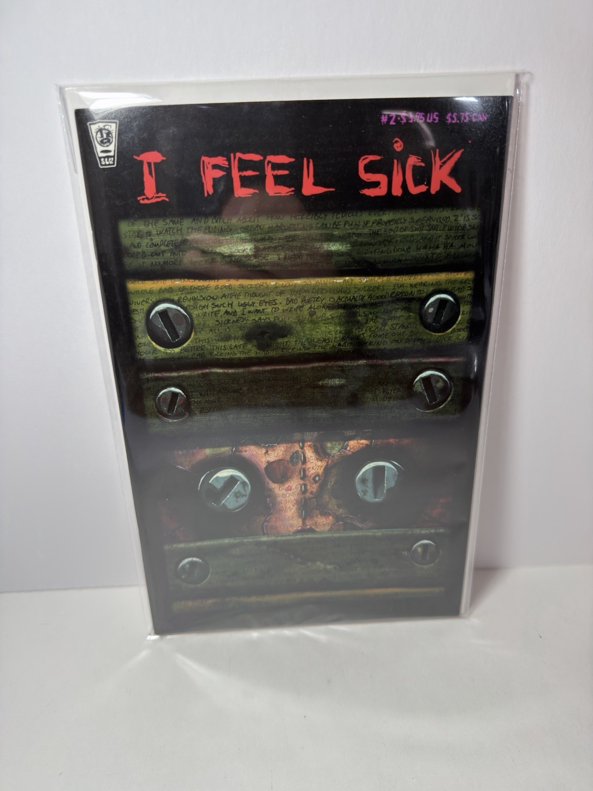 I Feel Sick #2 1st Print Jhonen Vasquez Slave Labor Graphics JTHM Devi Comic