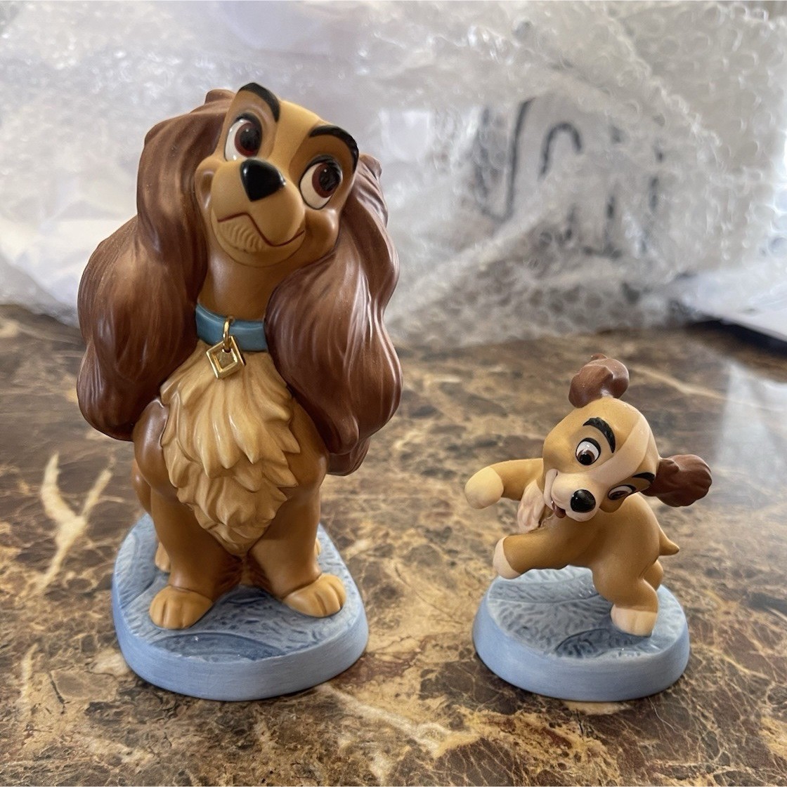 Disney WDCC Lady and the Tramp Welcome Home Lady Figurine Collection 2004