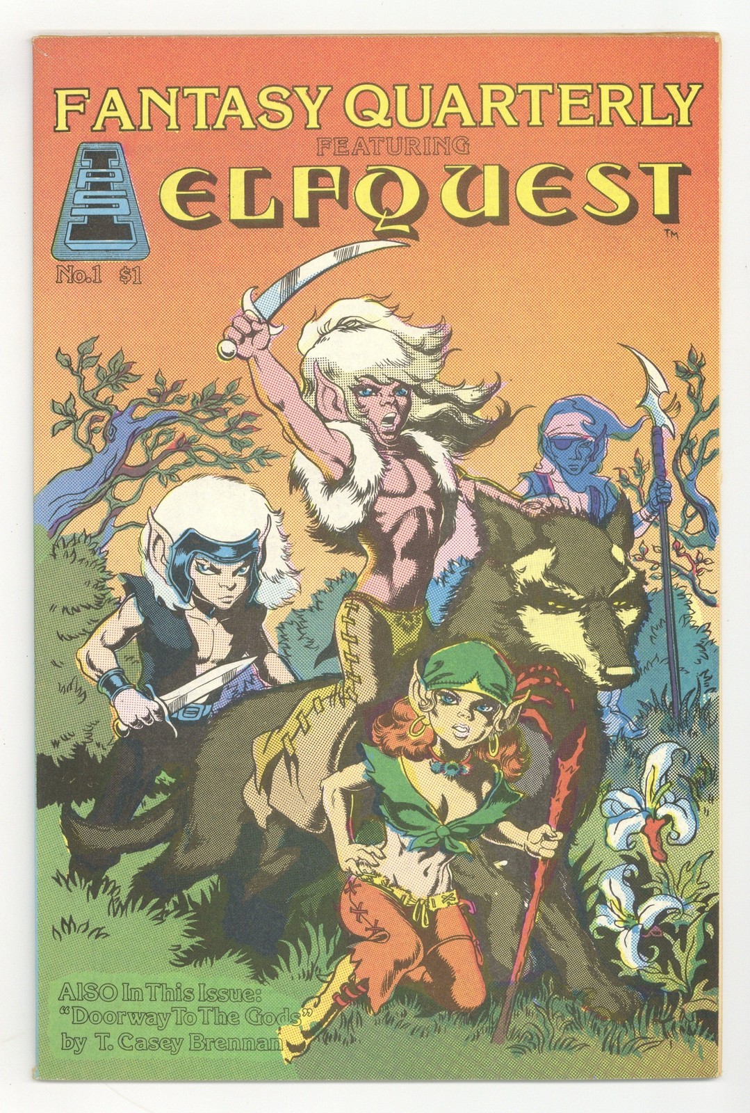 Fantasy Quarterly featuring Elfquest #1 VG/FN 5.0 1978 1st app. Elfquest