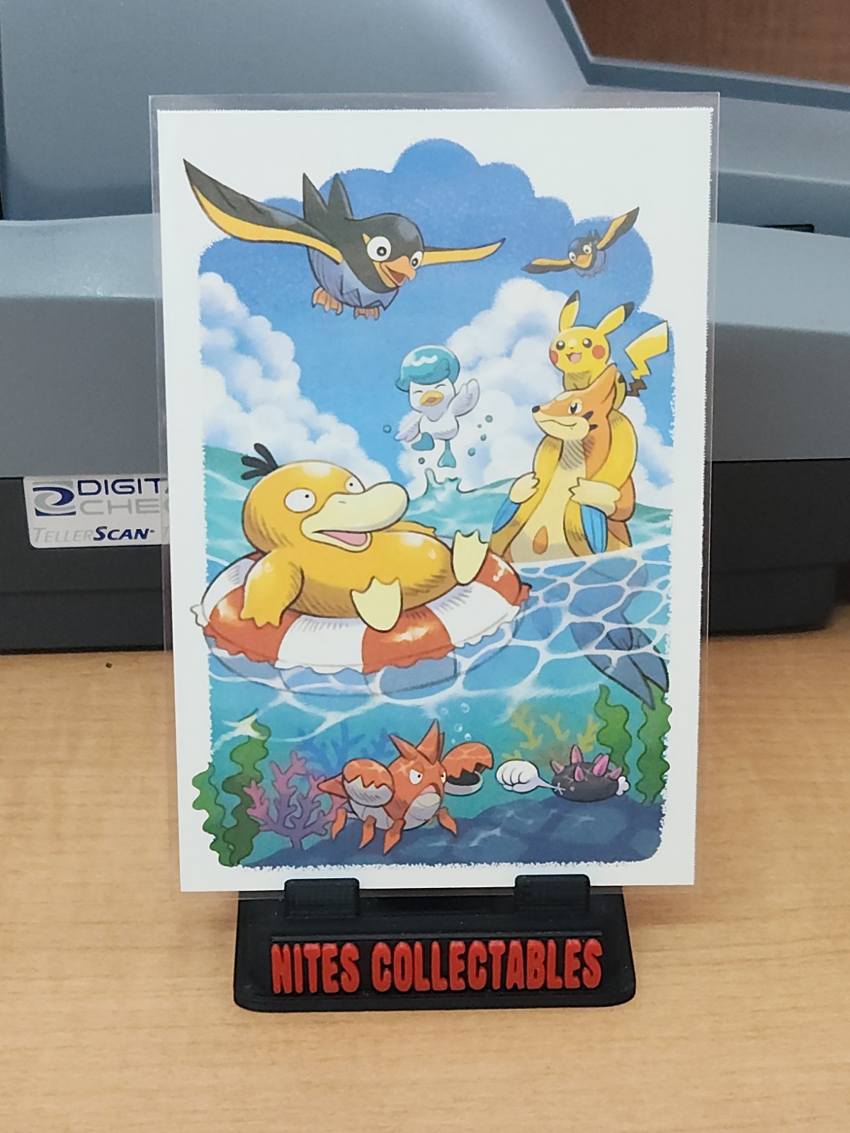 Pokémon  - 2024 Psyduck Postcard  - New