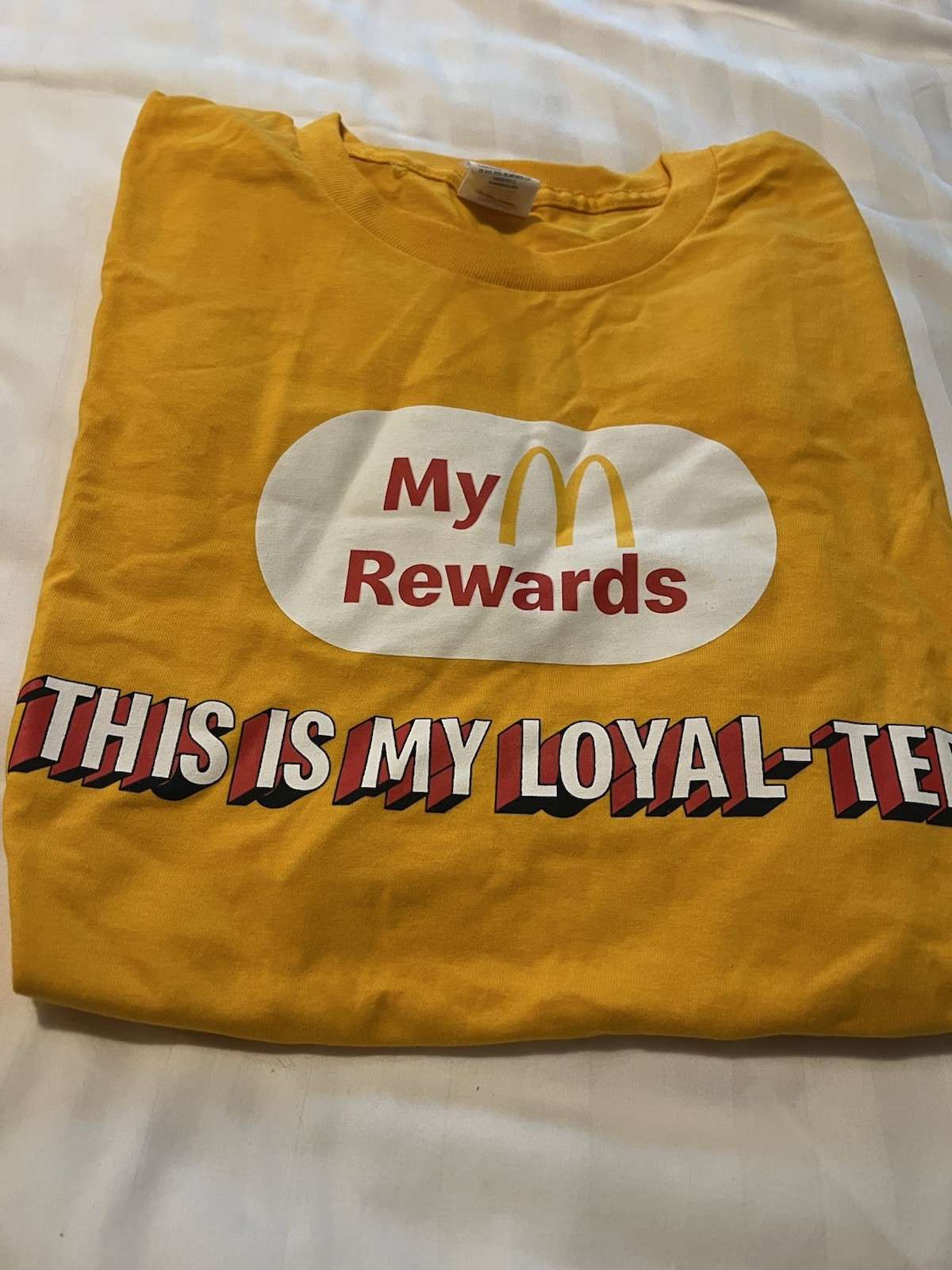 McDonald’s -size Medium-crew shirt For The Rewards Program