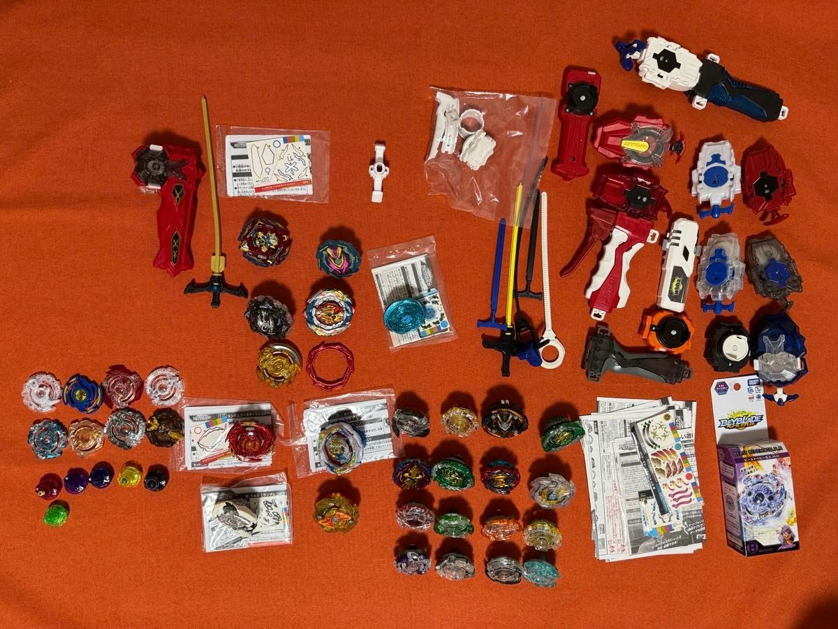 Takara Tomy Beyblade Burst Top Launcher Parts Lot Collectible 15+