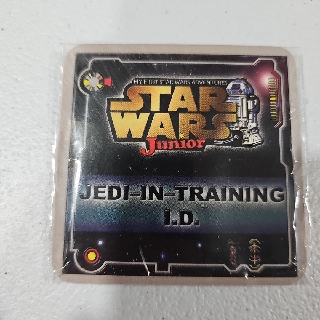 Star Wars Junior Jedi-In-Training I.D. Badge Scholastic Card