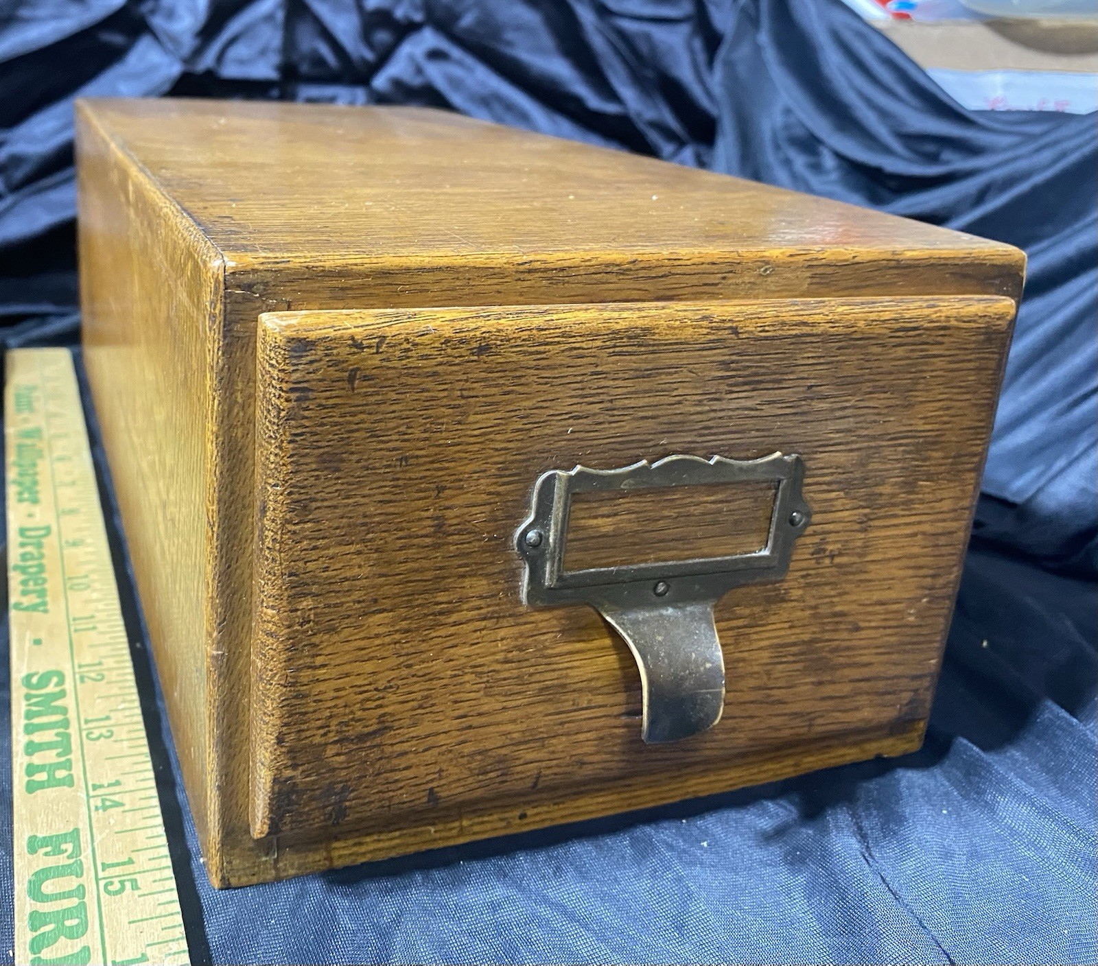 Vintage Oak Wood Index Recipe 5\