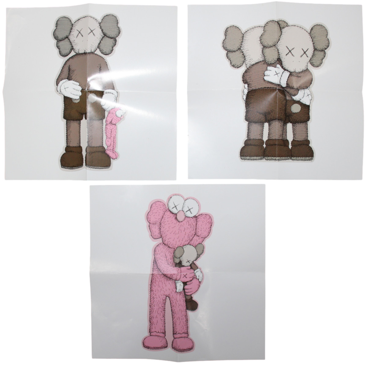 Kaws Mini Poster Set 8\