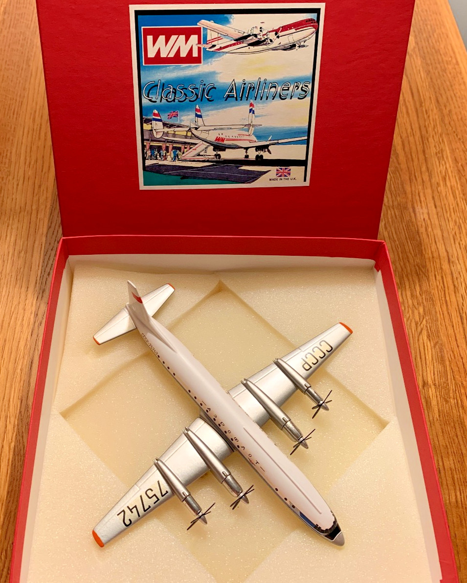 Soviet Aeroflot. USSR, Ilyushin IL-18 . Western Models. New in Box. EXCEPTIONAL