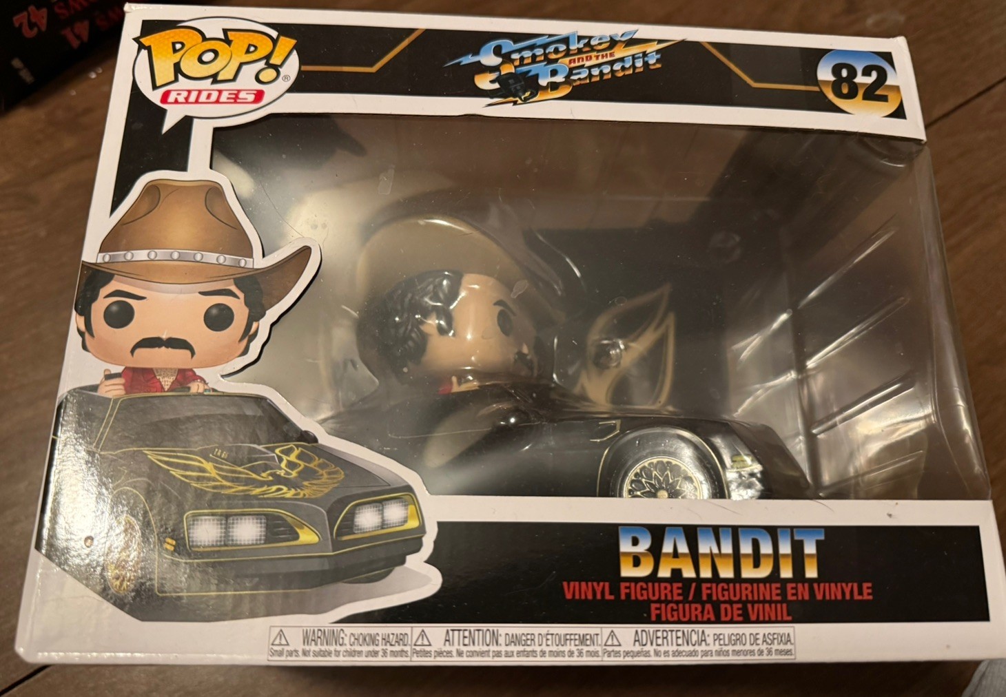 2020 Funko Pop Rides Smokey And The Bandit Bandit MISB Burt Reynolds Trans Am 82