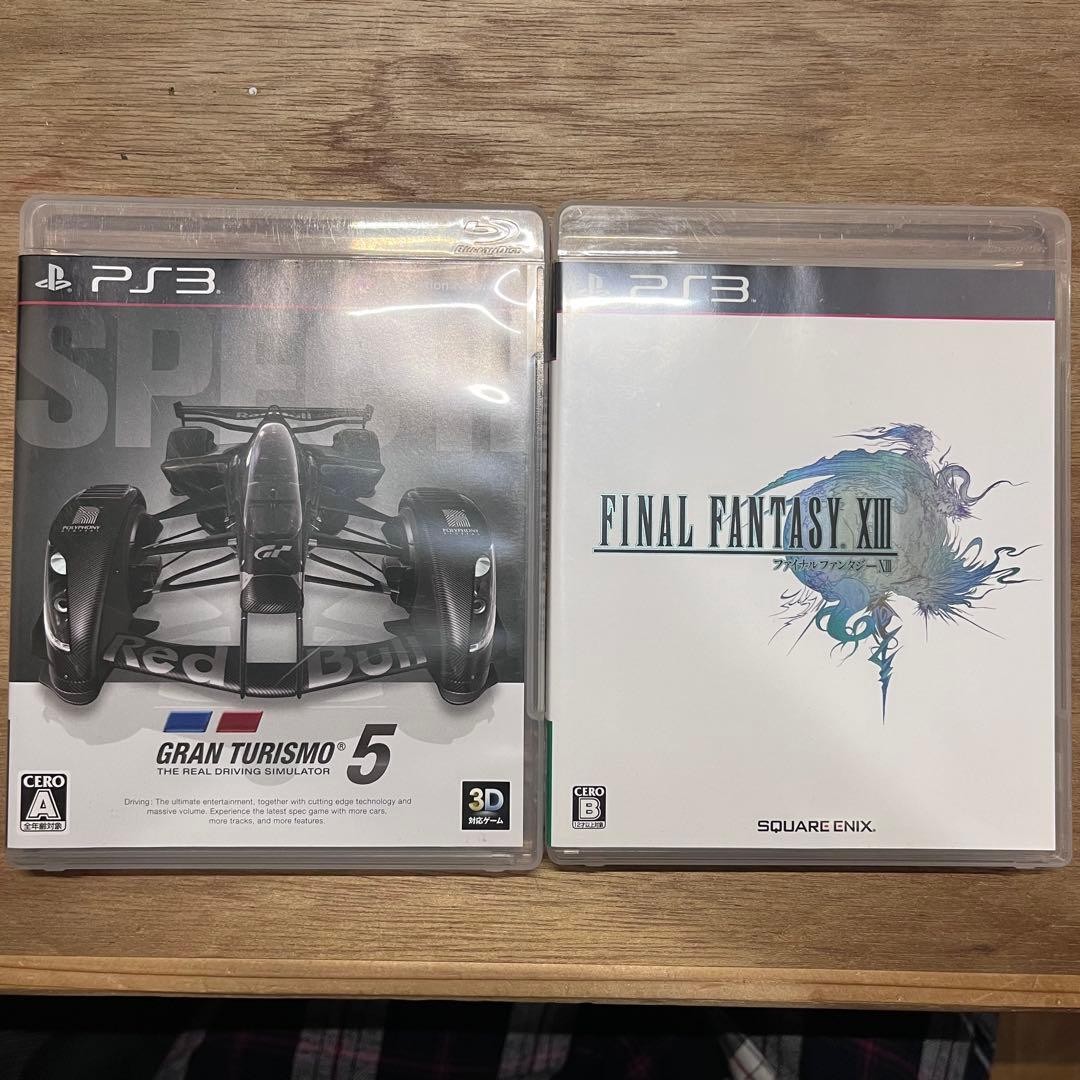 PS3 software FINAL FANTASY XIII Gran Turismo 5
