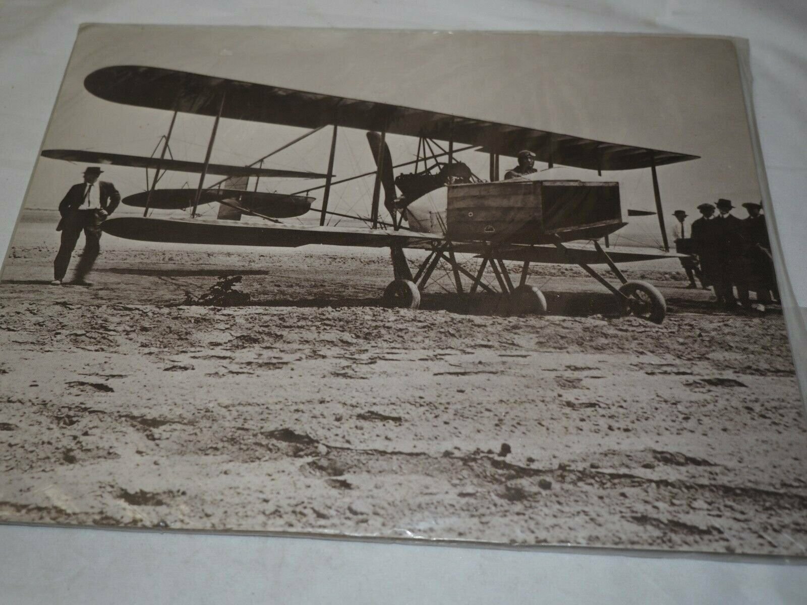 Large Print of a Vickers FB 5 pusher biplane built Around 1915 measure11\