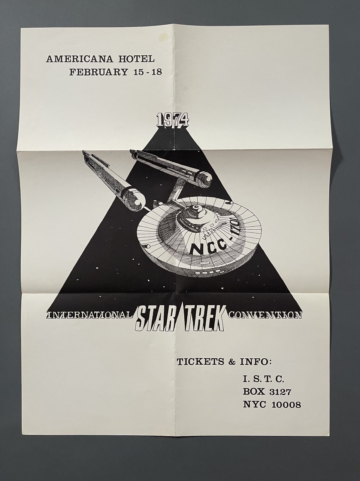 Star Trek - 1974 International Star Trek Convention Poster 18\