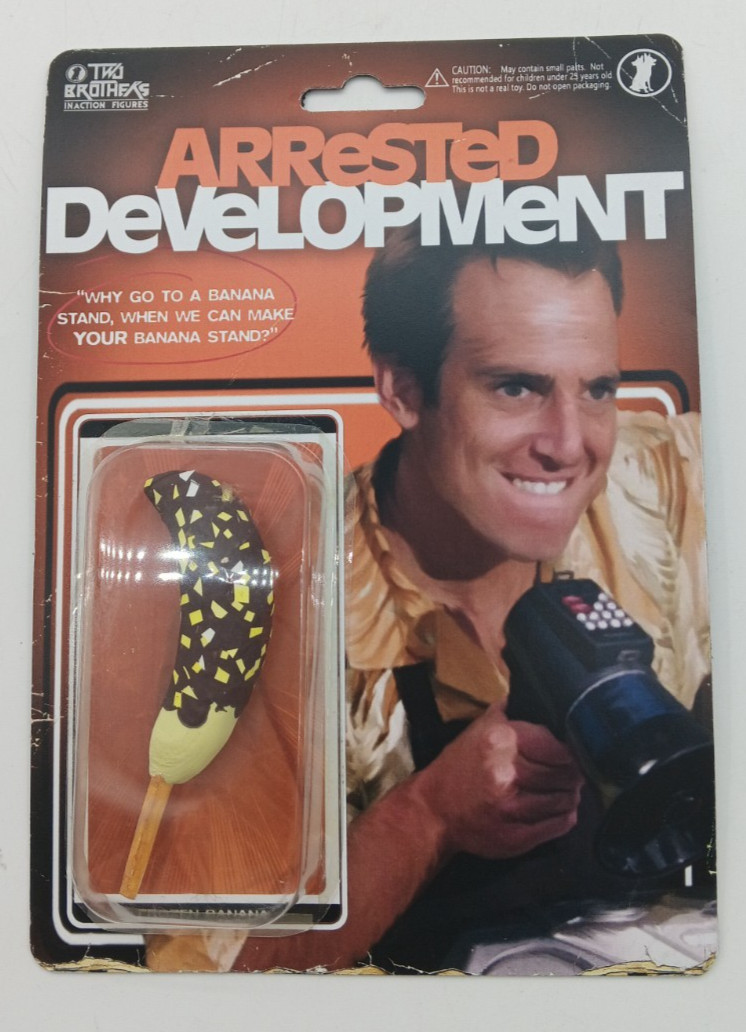 TWO BROTHERS INACTION FIGURES | ARRESTED DEVELOPMENT | FROZEN BANANA