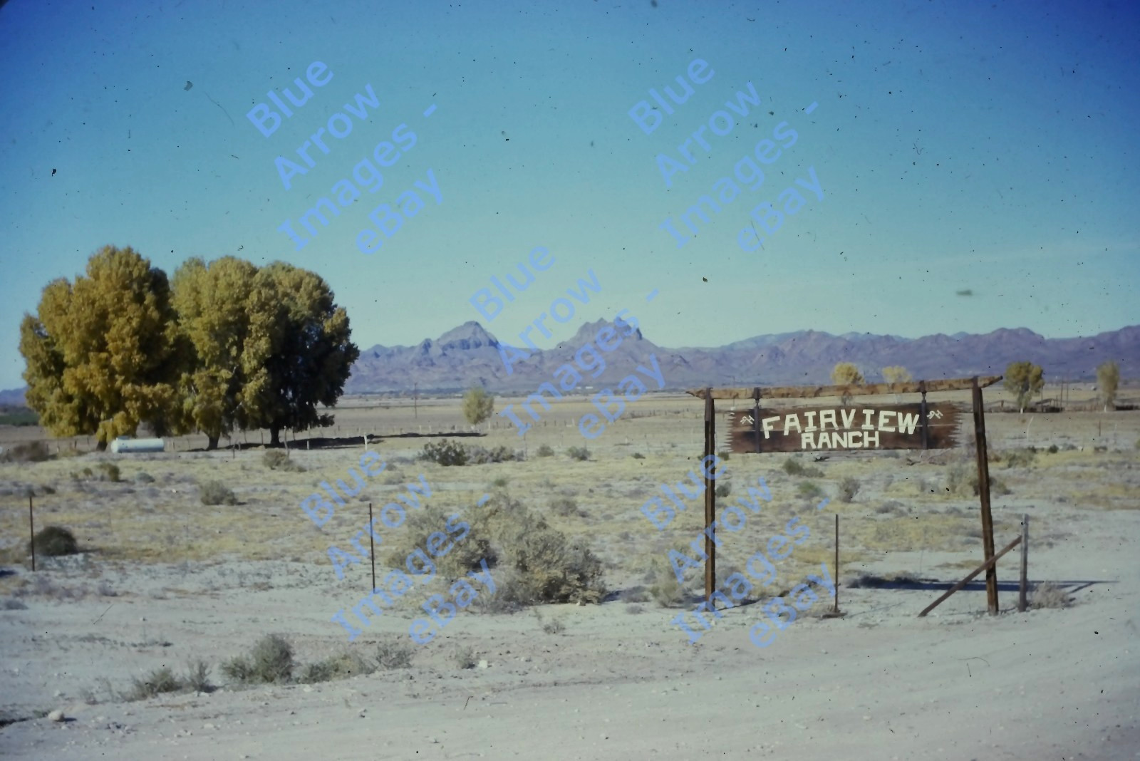 1964 35mm Slide Fairview Ranch near Goleta Southern California #17214