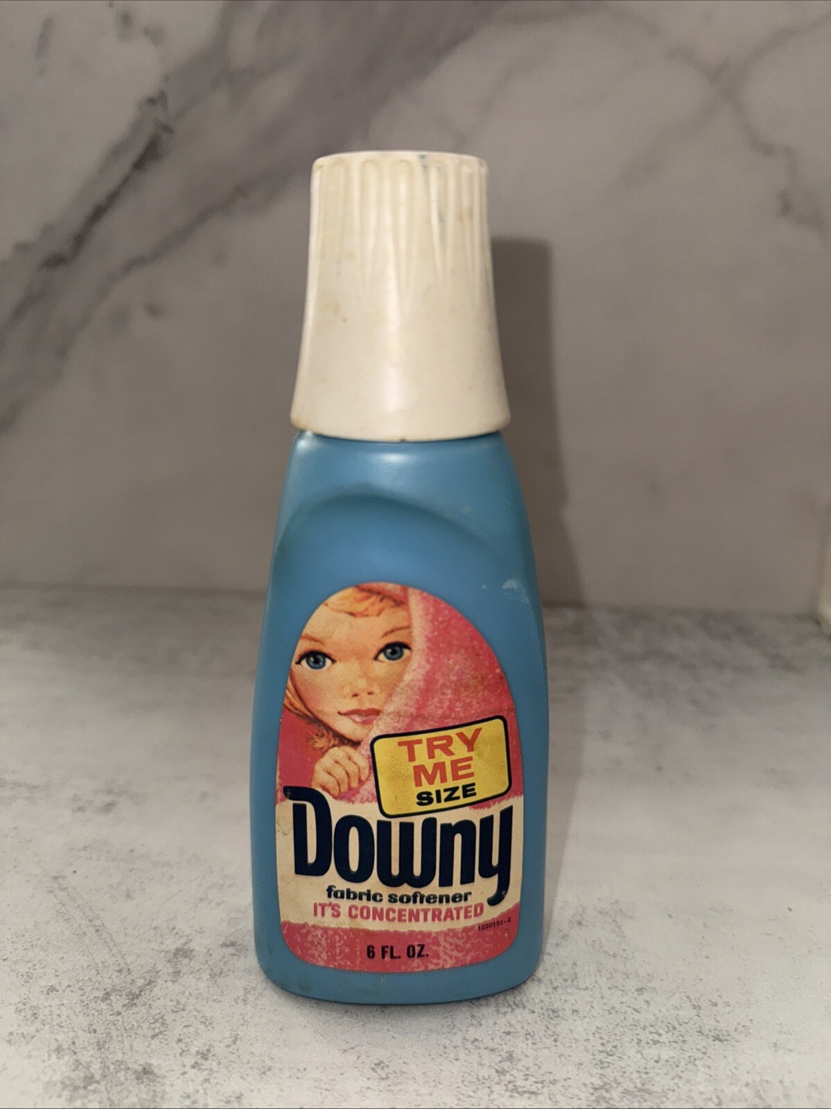 VINTAGE RARE Downy Fabric Softener 6 oz. FULL 80’s Prop