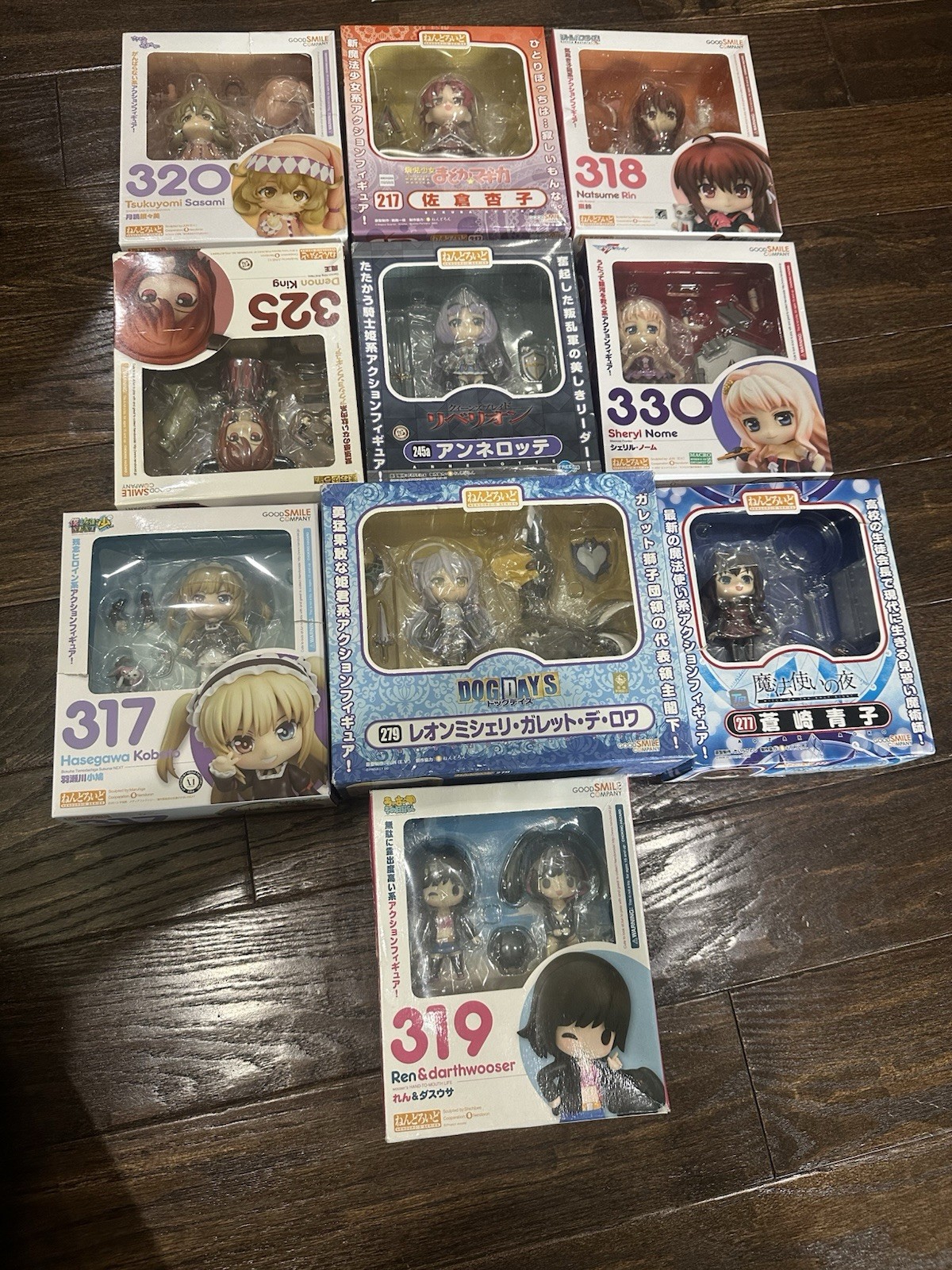 Unopened New Nendoroid Collectible Figure Bundle Lot
