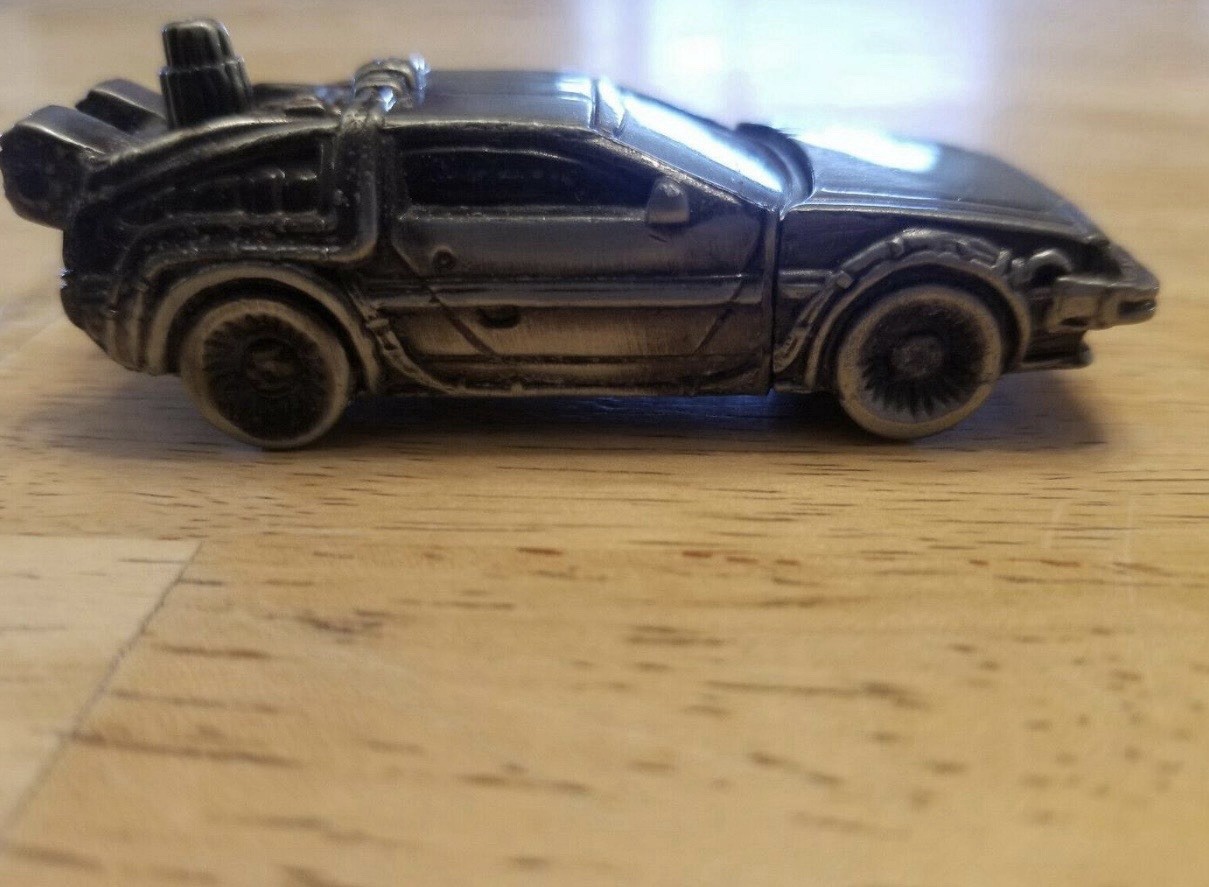 Back To The Future Delorean Cigarette Lighter Universal Studios Rare