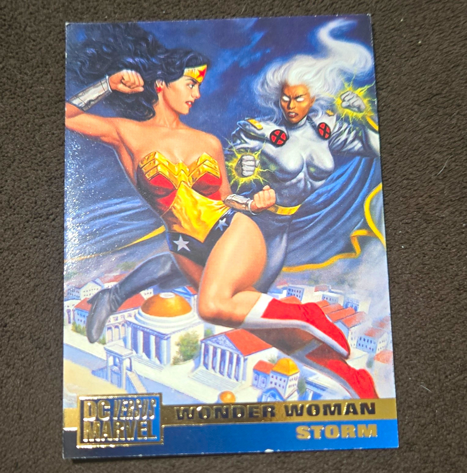 1995 Fleer/SkyBox DC Versus Marvel Rival #37 \