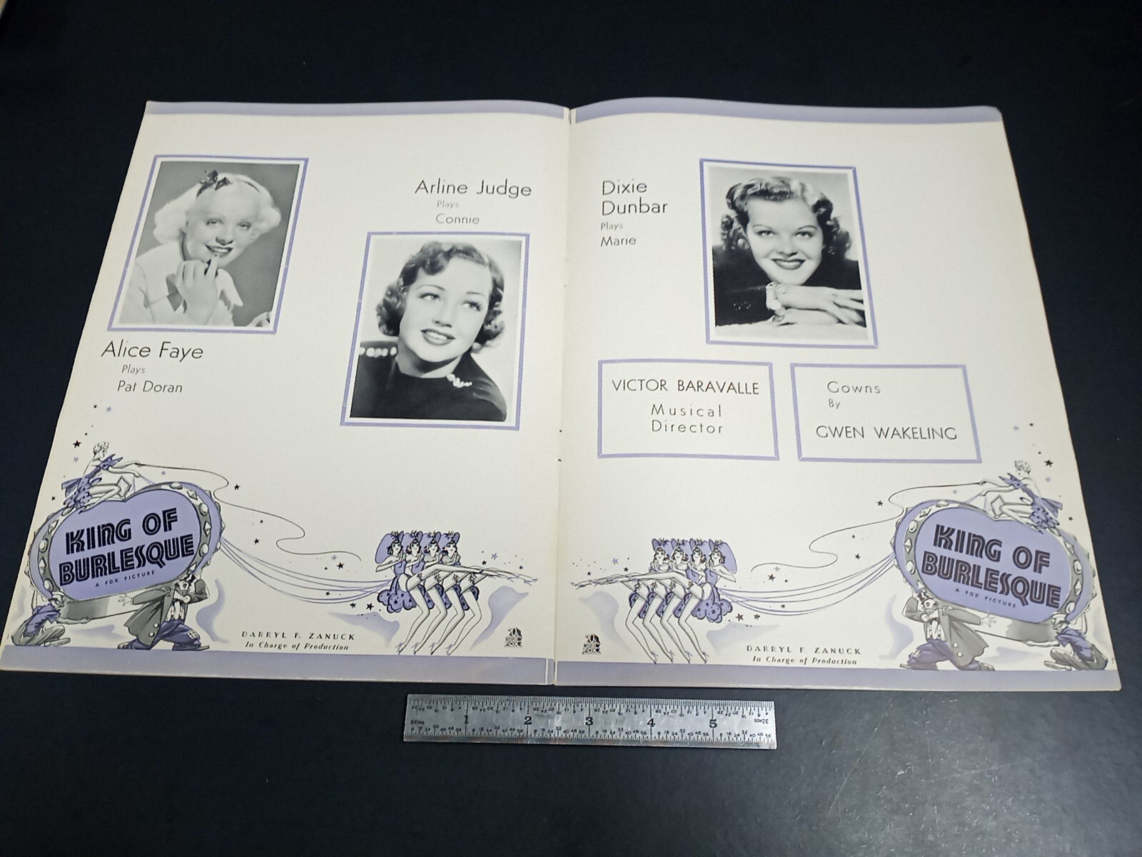 HReporter 1 2 1936 King of Burlesque Alice Faye Dixie Dunbar Nick Long Spy 77