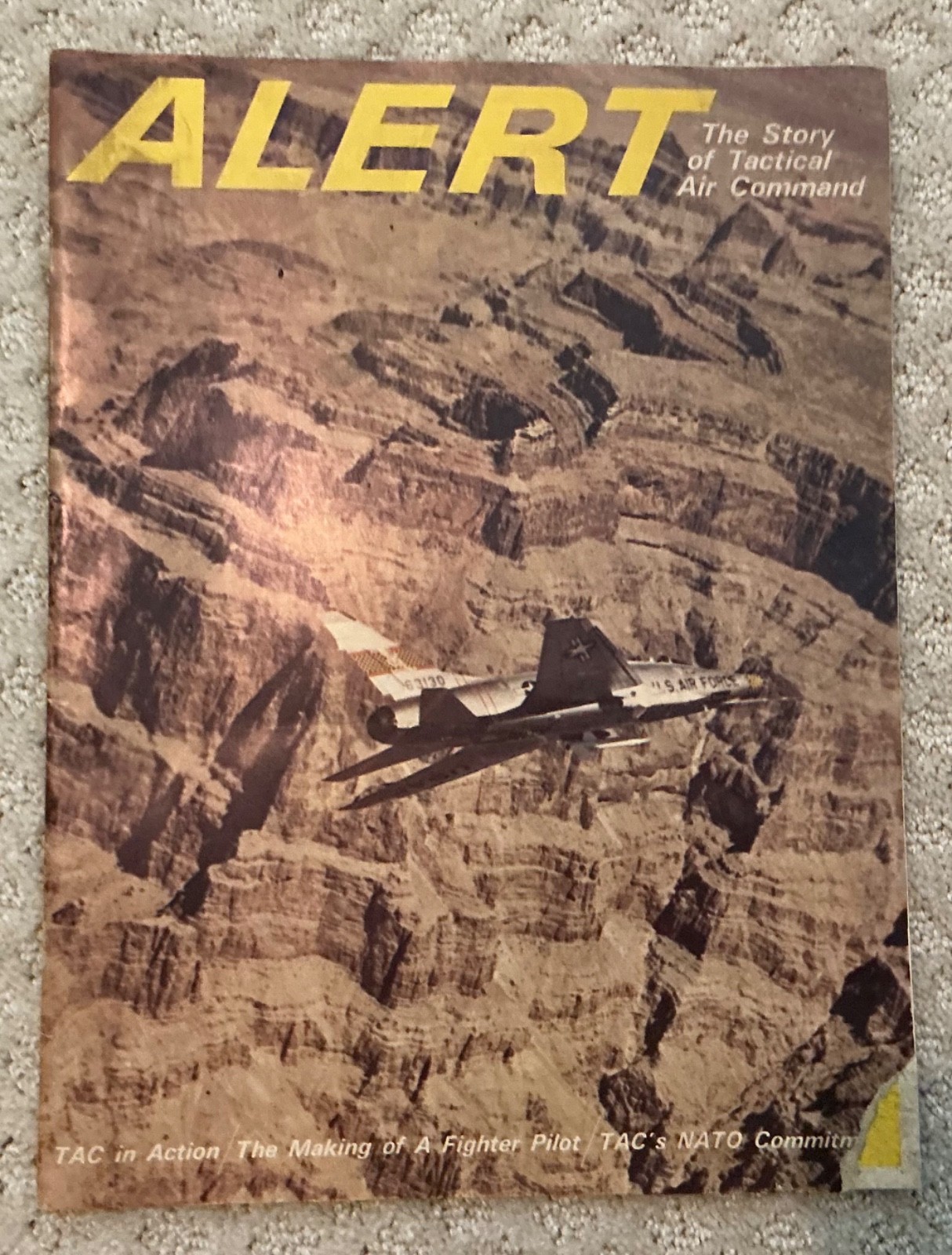 Martin Co ALERT Magazine Fall 1962 USAF Tactical Air Command TAC Fighter Weapons