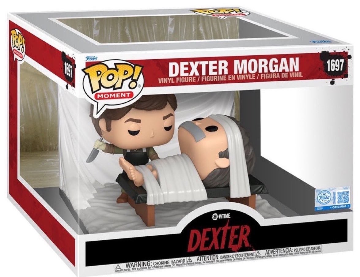 Funko Pop Dexter Morgan Operation Table #1697 Exclusive Vinyl Moment - PRESALE