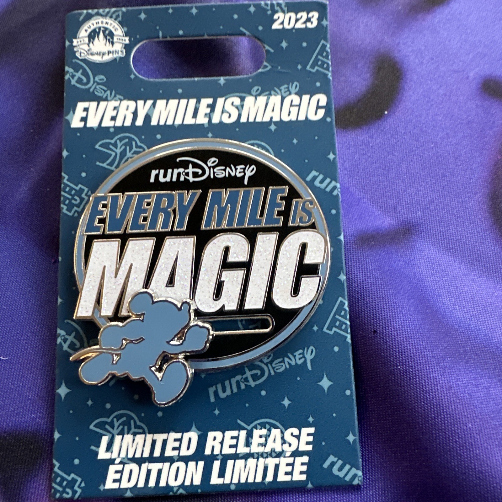 2023 Disney RunDisney Every Mile Is Magic Logo Pin