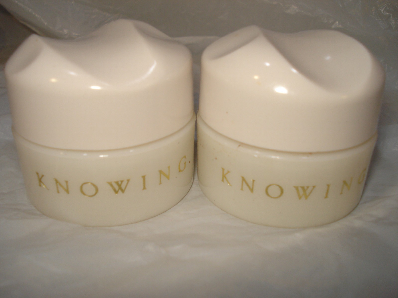Lot of 2 Estee Lauder Knowing Whipped Body Creme .5 oz each  Vintage  Read 