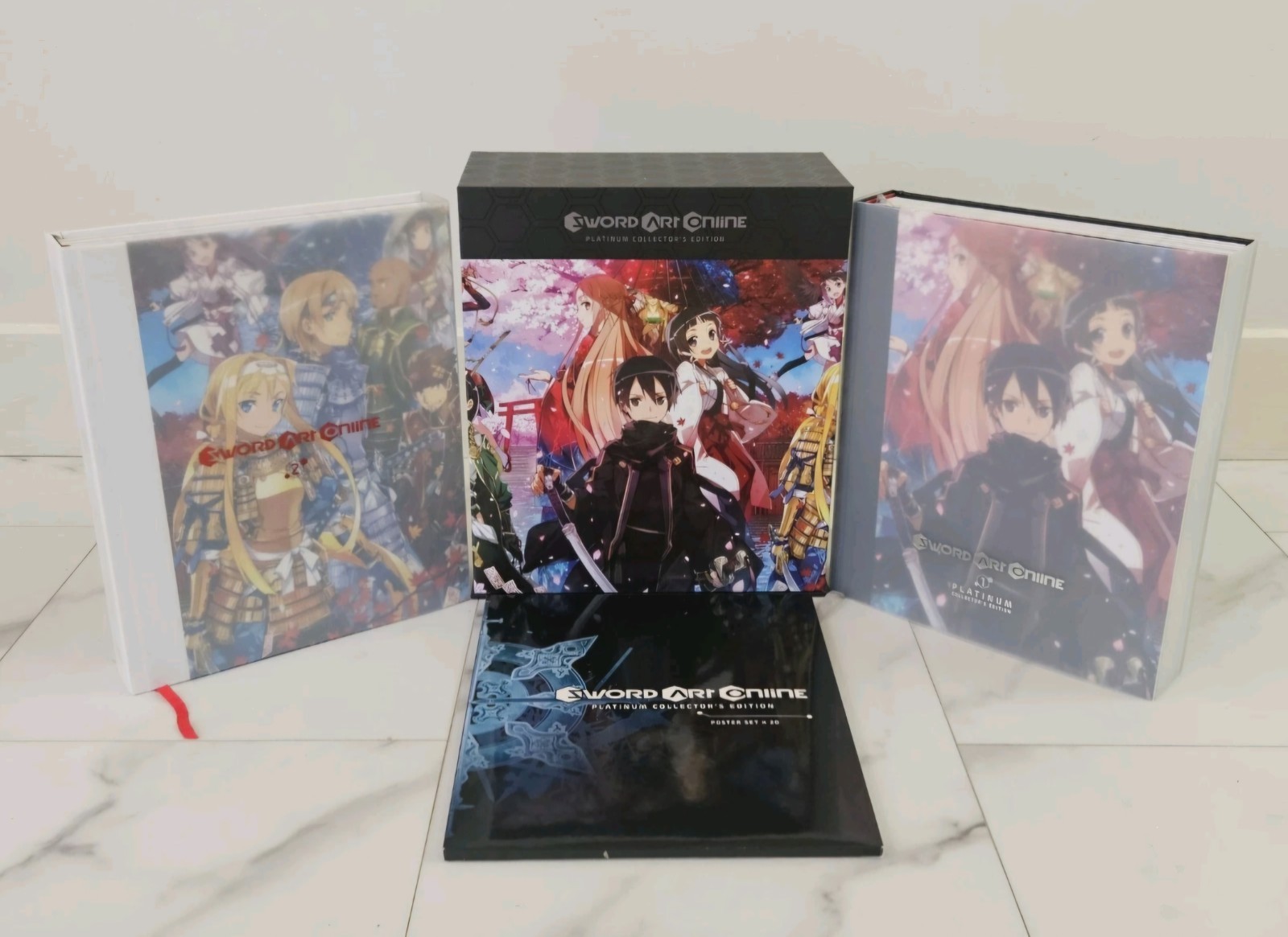 Sword Art Online Collecter\'s Edition light novel set