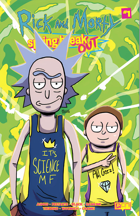Rick and Morty Spring Break Out #1 Exclusive- SMUNCHY