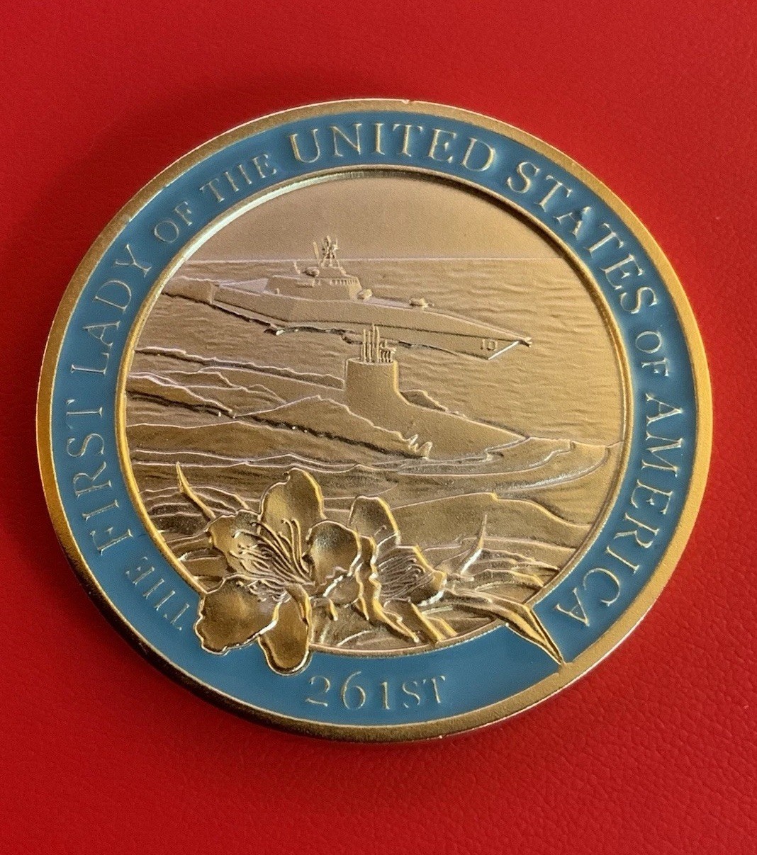 Rare Authentic Dr. Jill Biden FLOTUS White House Challenge Coin