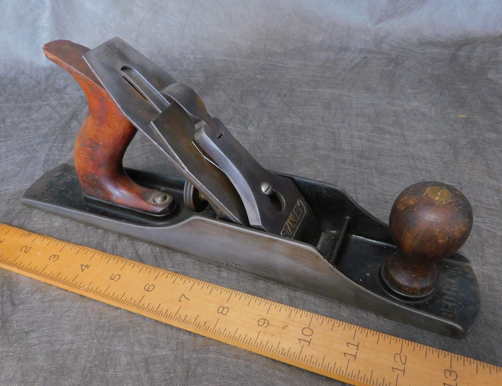 Stanley Bed Rock No. 605 Jack Plane  Type 7    c. 1923 - 1926 Antique Tool