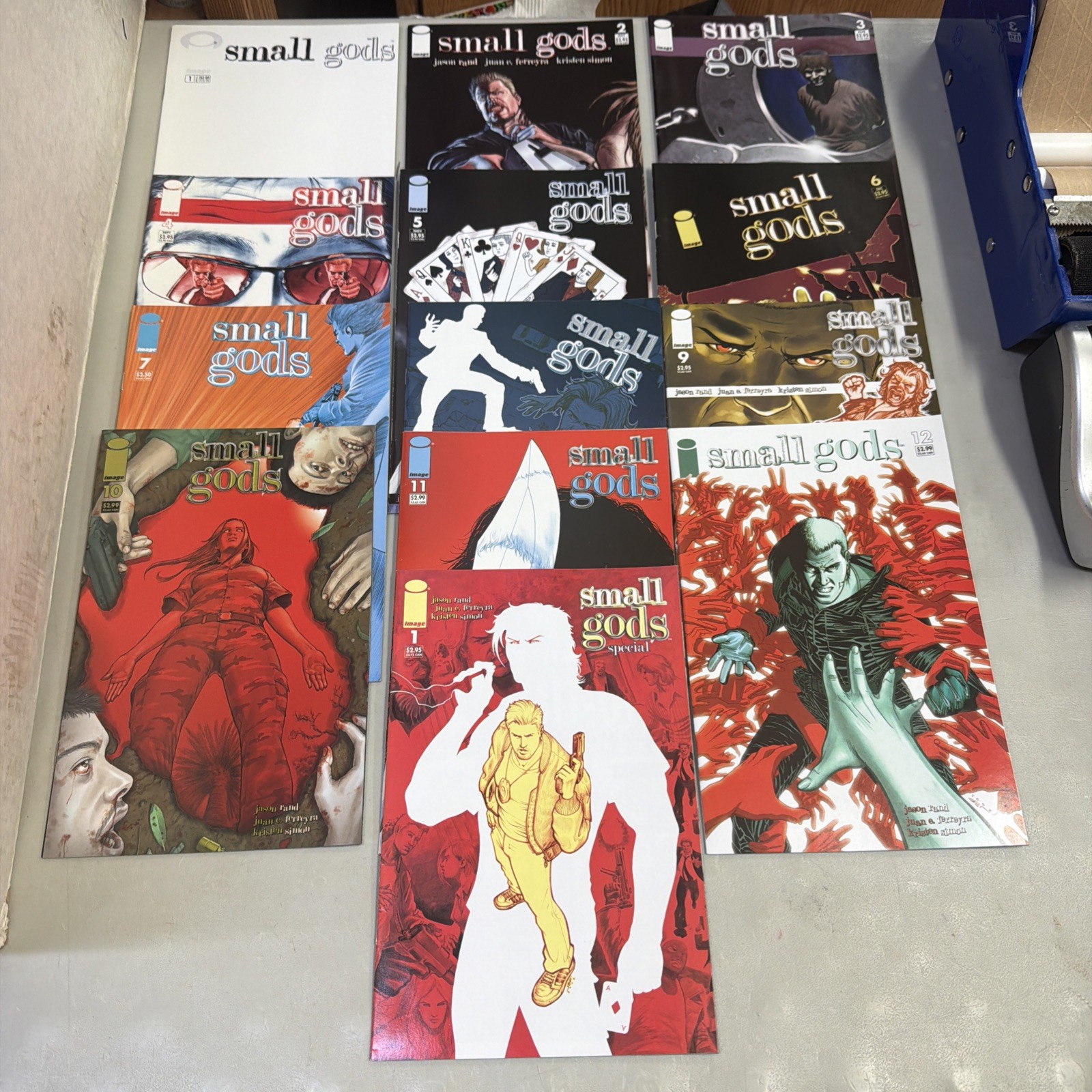 Small Gods #1-12 COMPLETE Set + Special #1 Image comics 2004